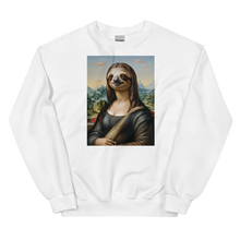 Monalisloth Unisex Sweatshirt Front Print