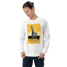 Giraffe Zebra Skin Unisex Sweatshirt Front Print