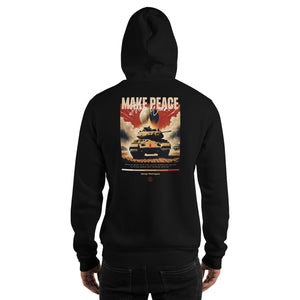 Make Peace Stop War Tank Unisex Hoodie