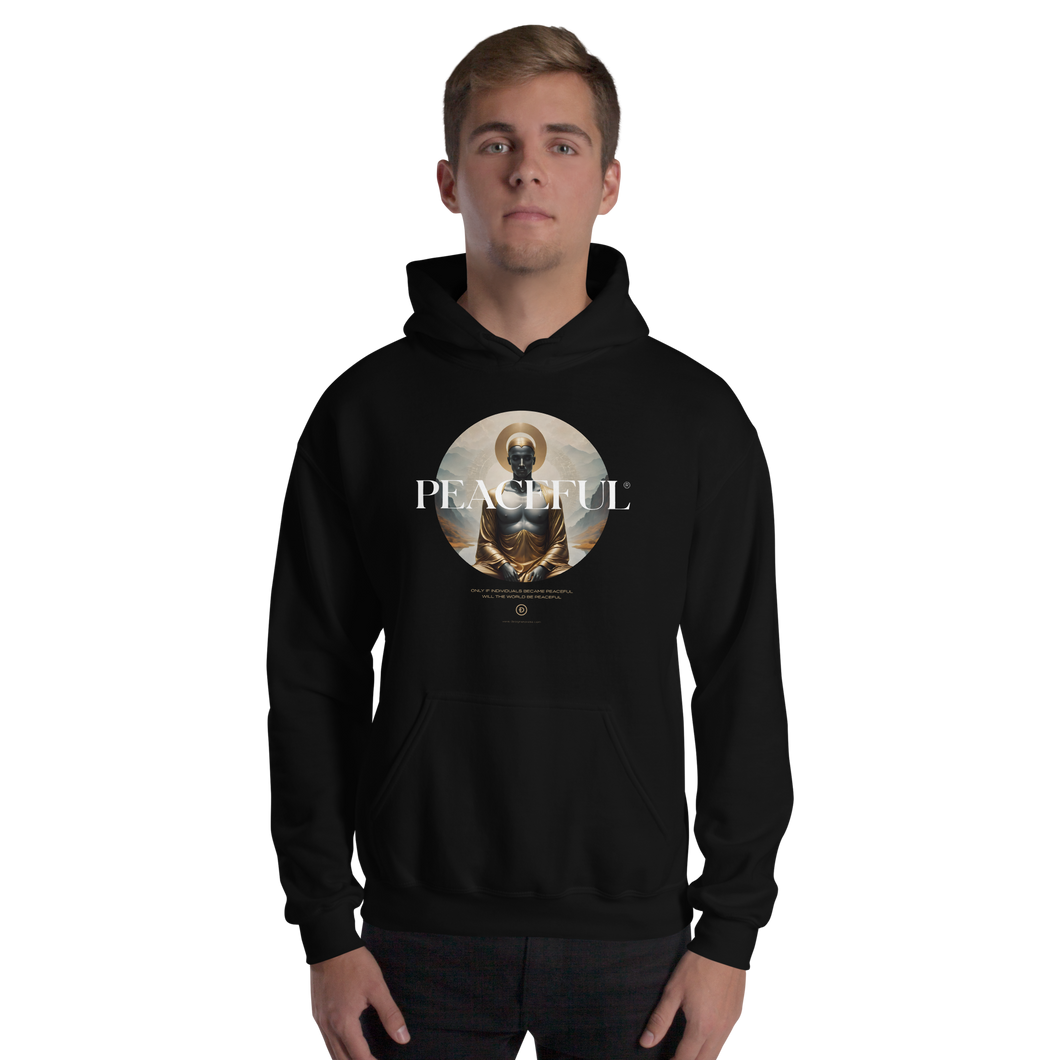 Peaceful Unisex Hoodie Front Print