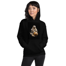 Sloth Riding A Snail Unisex Hoodie Front Print