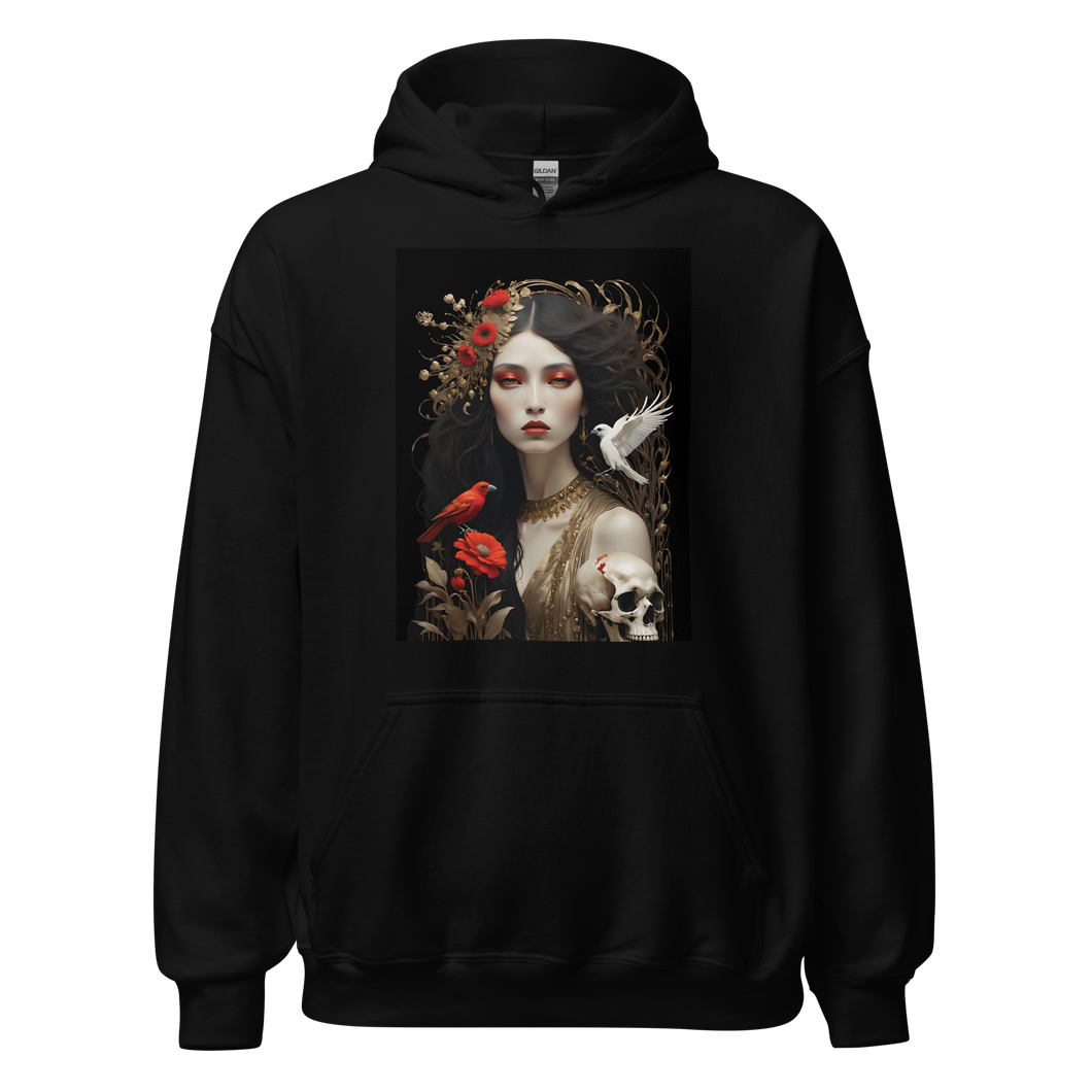 The Beautiful Witch Unisex Hoodie Front Print