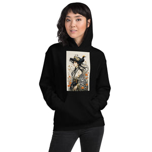 Mrs. Flora and Fauna Unisex Hoodie Front Print