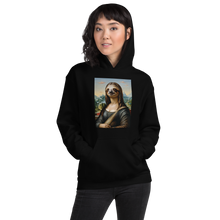 Monalisloth Unisex Hoodie Front Print