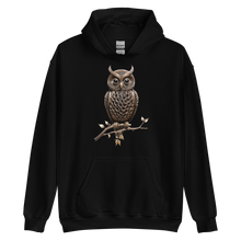 Owl Copper Art Unisex Hoodie