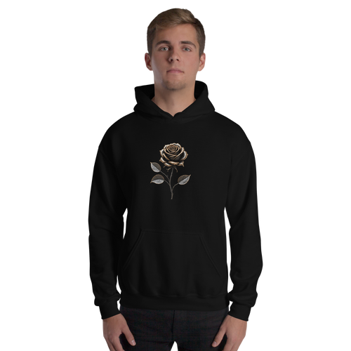 Rose Copper Art Unisex Hoodie