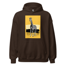 Giraffe Zebra Skin Unisex Hoodie Front Print