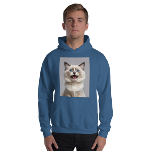 Ragdoll Kitten Unisex Hoodie Front Print