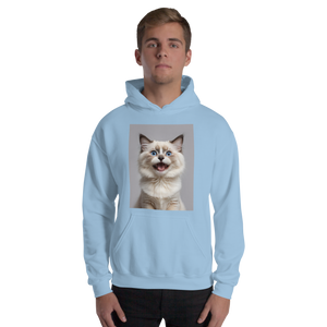 Ragdoll Kitten Unisex Hoodie Front Print