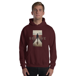 Believe Unisex Hoodie Front Print