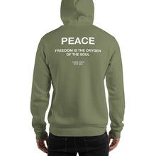 Freedom is the oxygen of the soul Unisex Hoodie