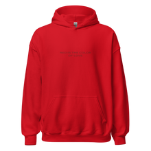 Red is the color of love Unisex Hoodie