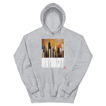 NYC Landscape Painting Unisex Hoodie Front Print