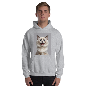 Ragdoll Kitten Unisex Hoodie Front Print