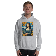 Monalisa Painting in Van Gogh Style Unisex Hoodie