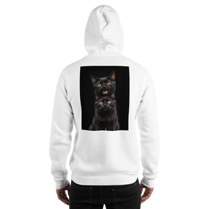 Two Black Cats Follows Unisex Hoodie