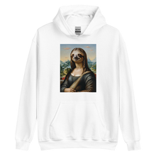 Monalisloth Unisex Hoodie Front Print