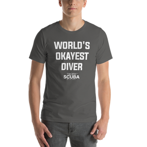 World's Okayest Diver Short-Sleeve Unisex T-Shirt