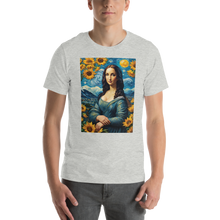 Monalisa Painting in Van Gogh Style Unisex T-shirt