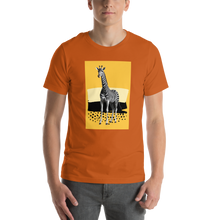 Giraffe Zebra Skin Unisex T-shirt Front Print