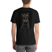 Two Black Cats Follows Unisex T-shirt