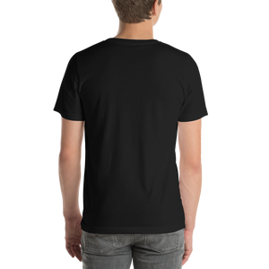 Red Rose on Black Unisex T-shirt