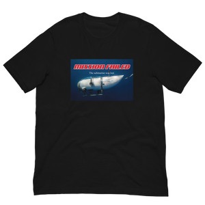 Ocean Gate Mission Failed Short-Sleeve Unisex T-Shirt