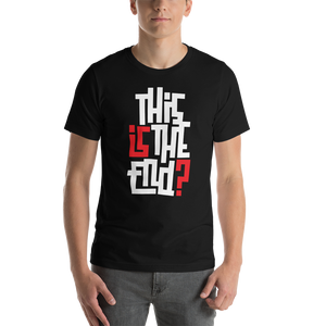 IS/THIS IS THE END? Reverse Short-Sleeve Unisex T-Shirt