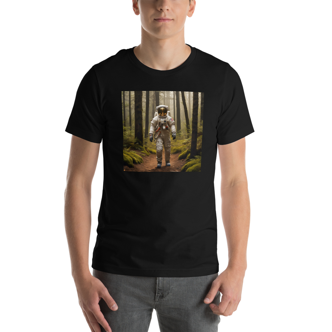 Astronout in the Forest Unisex T-shirt