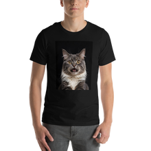 Shocked Cat Face Unisex T-shirt