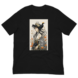 Mrs. Flora and Fauna Unisex T-shirt Front Print