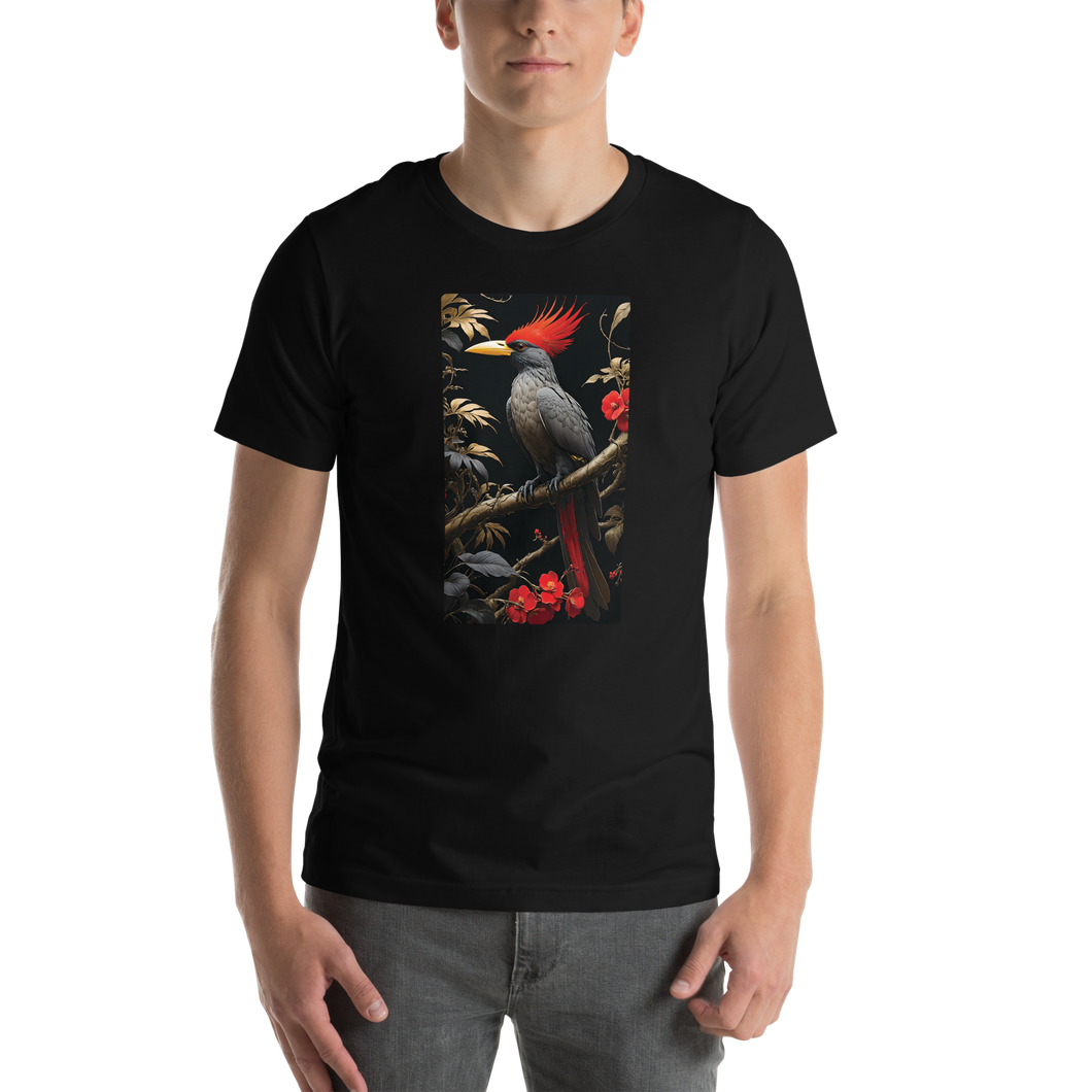 Beauty Tropical Bird Unisex T-shirt Front Print