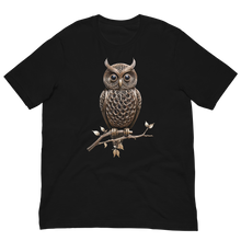 Owl Copper Art Unisex T-shirt