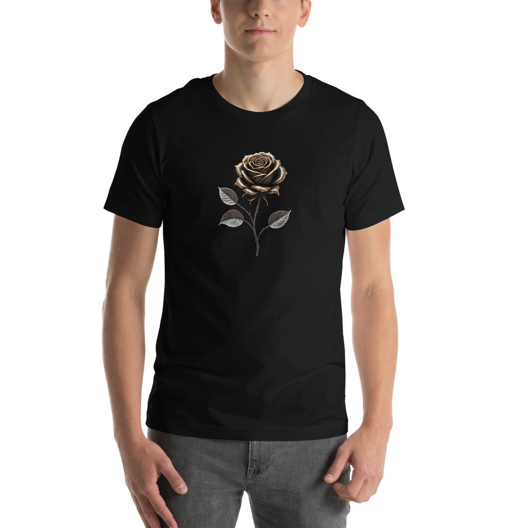 Rose Copper Art Unisex T-shirt