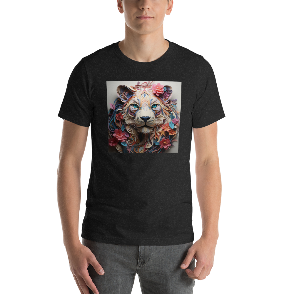 Lion Art Short-Sleeve Unisex T-Shirt