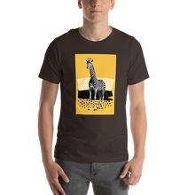 Giraffe Zebra Skin Unisex T-shirt Front Print