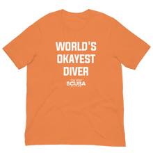 World's Okayest Diver Short-Sleeve Unisex T-Shirt