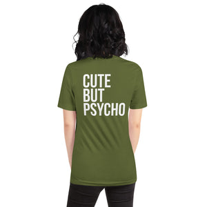 Cute But Psycho Short-Sleeve Unisex T-Shirt