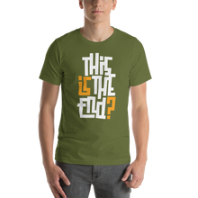 IS/THIS IS THE END? White Yellow Short-Sleeve Unisex T-Shirt