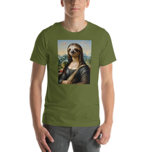 Monalisloth Unisex T-shirt Front Print