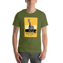 Giraffe Zebra Skin Unisex T-shirt Front Print