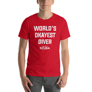 World's Okayest Diver Short-Sleeve Unisex T-Shirt