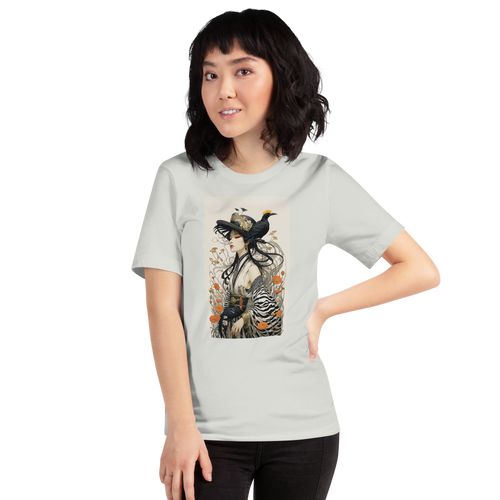 Mrs. Flora and Fauna Unisex T-shirt Front Print