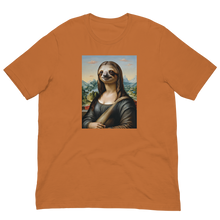 Monalisloth Unisex T-shirt Front Print