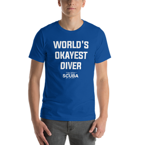 World's Okayest Diver Short-Sleeve Unisex T-Shirt