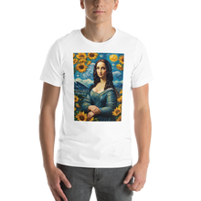 Monalisa Painting in Van Gogh Style Unisex T-shirt