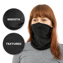 50-10000 Pcs Black USA Face Defender Neck Gaiters Wholesale Bulk Lots Masks by Design Express