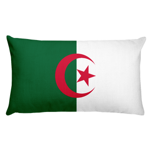 Default Title Algeria Flag Allover Print Rectangular Pillow Home by Design Express