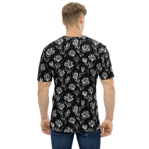 Leaf Line Pattern Fullprint T-shirt by Design Express