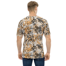 Tiger Seamless Pattern All-Over Print Men's T-shirt by Design Express